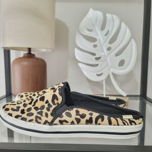 Keds for Kate Spade Leopard hair Mules slip-ons